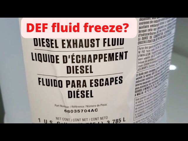 What Temperature Does Brake Fluid Freeze 
