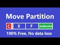 How to Move a Partition with Free Tool Partition Resizer