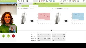 Performing an appointment with Phonak Remote Support