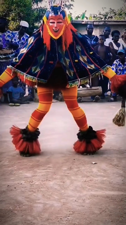 African Zaouli Dance👺#phonk #phonkedits #africandance #foryou #foryourpage