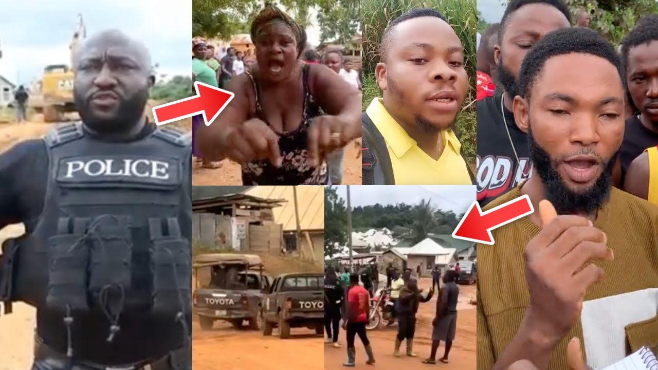 Galamsey Vs Police At Manso Bonteso - FULL STORY