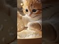 ニャン太のおにぎり屋さん。ふわっと握ったおにぎりと、やさしい卵焼き、あつあつの豚汁。今日もおつかれさまでした🍙※AIで制作したオリジナル作品 #猫動画 #ニャン太#おにぎり#Shorts#癒し#猫