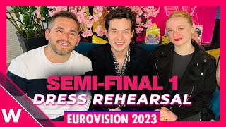 Eurovision 2023: Reaction to Semi-Final 1 Dress Rehearsal