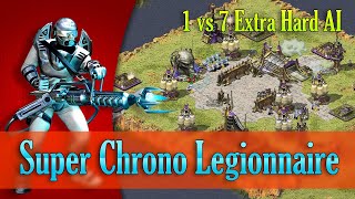 1 vs 7 Extra Hard AI - Super Chrono Legionnaire - Red Alert 2