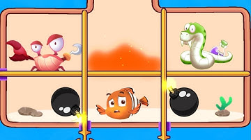 Fish pin - new levels (287 to 295) IOS android Gameplay Walkthrough - part #14