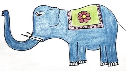 how to draw 311 elephant 🐘 drawing easy drawing stap by stap drawing || #drawing #elephant