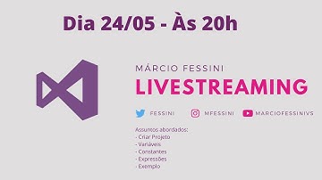 Live #107 - VB.net para Iniciantes (Aula 2/8) - Variáveis e Constantes