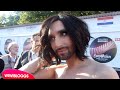 Capture de la vidéo Eurovision 2015 Red Carpet: Conchita Wurst Interview  | Wiwibloggs