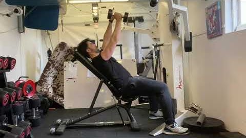 High Incline Single Arm Neutral Grip DB Chest Press