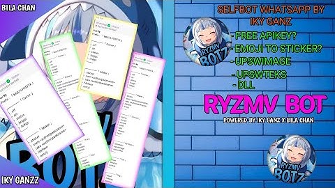 SC SELFBOT WHATSAPP • FREE API • PUBLIC TO SELF ( WORK ) • UPSWIMAGE • UPSWTEKS