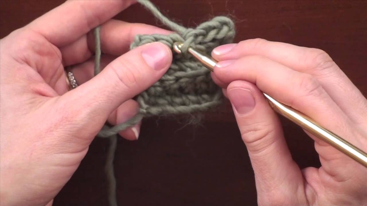 Crochet Stitch Variations: Working into Front or Back Loop Only