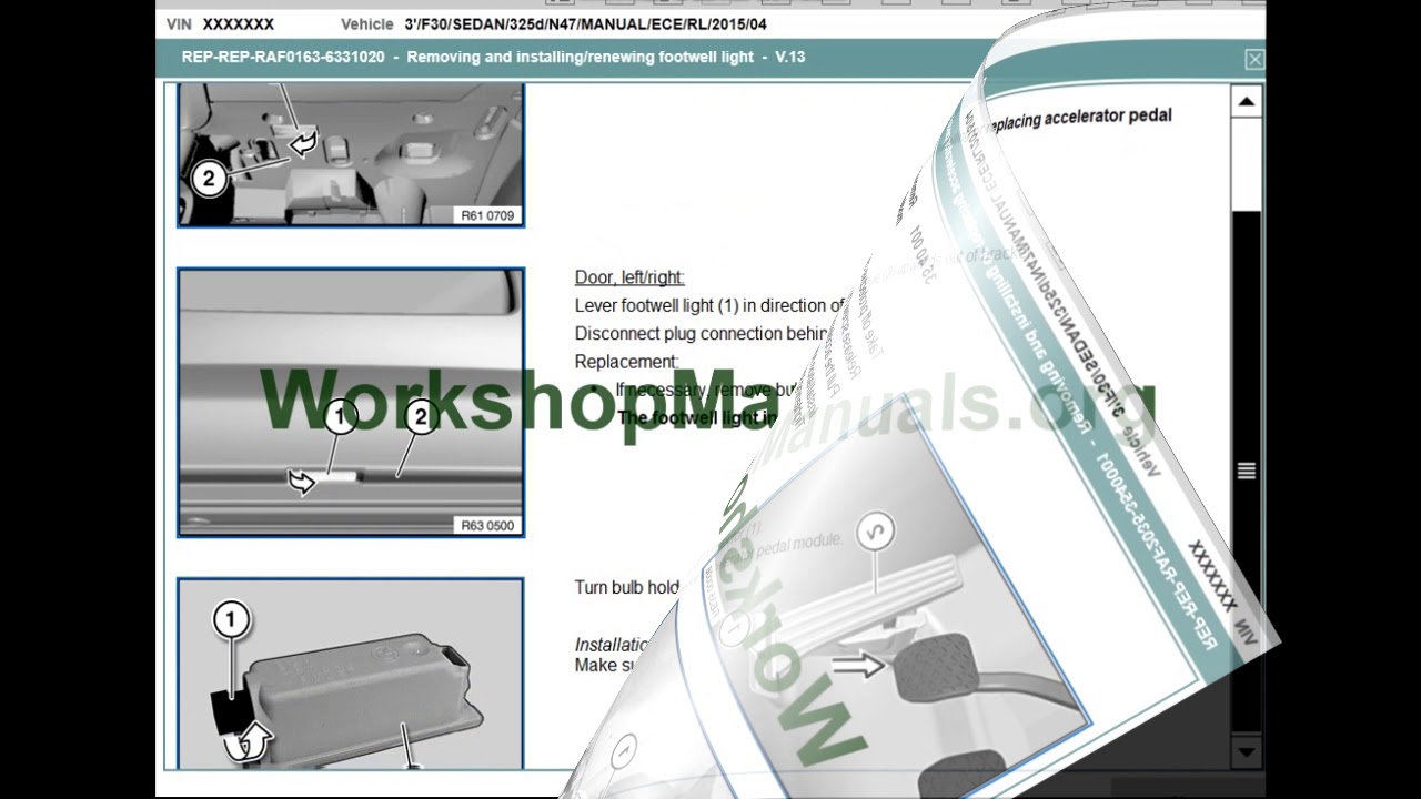 WORKSHOP MANUAL SERVICE REPAIR BMW X7 G07 (2018-2020) (EN