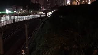 653次(E217)莒光號汐科遠雄天橋通過(老蕭親自拍攝)