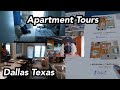 FINAL Dallas Texas  $1,010-$1,200 Apartment Tours Before Moving VLOG | Pt. 1