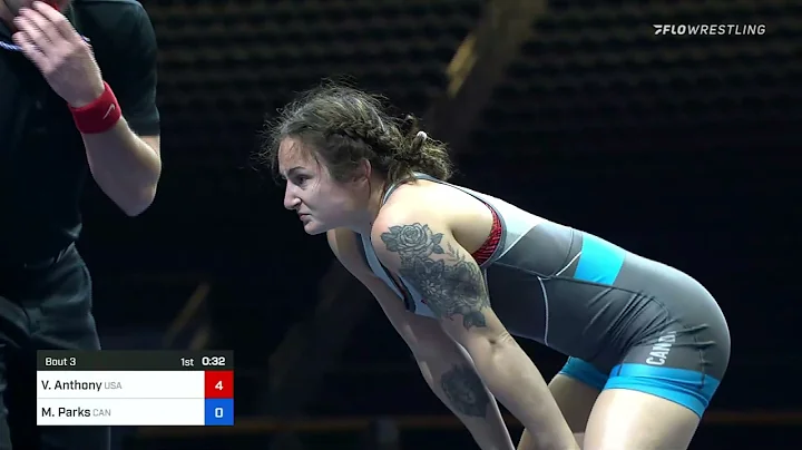 50 KG Match - Victoria Anthony, United States Vs M...