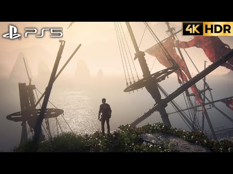 Uncharted 4: A Thief's End (PS5) 4K HDR Gameplay Chapter 20: No Escape