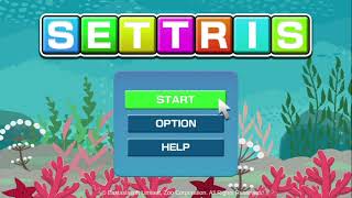Settris Nintendo switch gameplay