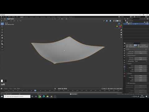 Tips & Tricks for Blender 2.9 | Pin a model to use in a Cloth Simulation