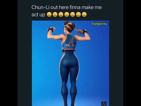 chun li new fortnite skin meme - YouTube