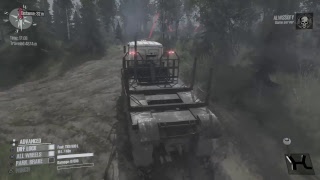 Spintire MUD RUNNER خريطه جديدة الشاحنات و الطرق الوعره screenshot 1