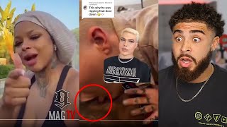 Chrisean Rock GOES OFF On BlueFace \& EXPOSES G@Y Video