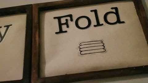 Dollar Tree DIY Reverse Canvas Frames | $4 Frames | Laundry Room Update