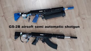 GS-2B airsoft semi automatic shotgun