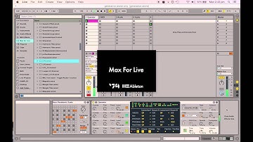Ableton Live - Generative drone