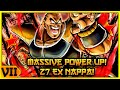 UNRIVALED STRIKE DAMAGE! ZENKAI 7, 1400% EX NAPPA PUMMELS THE COMPETITION! | Dragon Ball Legends PvP