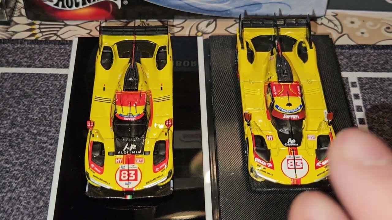 Moar Ferrari 499P. This time in 1:64 scale.