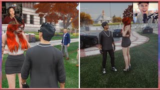 Mickey gets impressed by April's relationship with Rocko (April, Mickey POV) - GTA V RP NoPixel 4.0