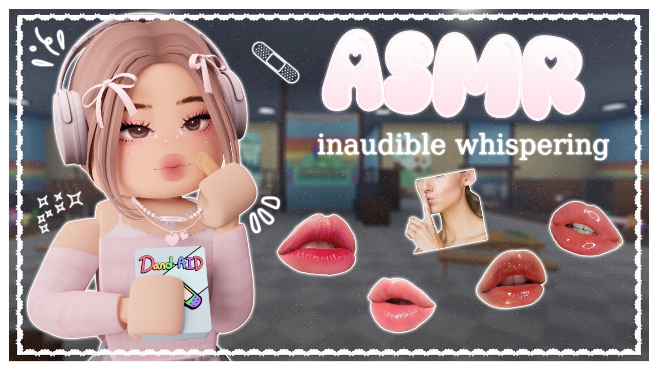 ꒰ roblox asmr 🌸 ꒱ ⋆˚࿔ ONE HOUR of layered inaudible whispering .ᐟ 𝜗𝜚˚⋆