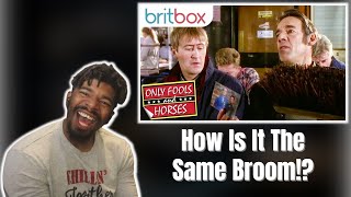 AMERICAN REACTS TO Trigger's Well Maintained Broom | Only Fools and Horses