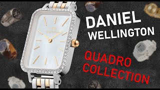 DANIEL WELLINGTON QUADRO LUMINE BEZEL 5-LINK TWO-TONE MOP DW00100671. Огляд\Review by secunda.com.ua Profile