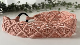 Information Macrame Headband Tutorial | Handmade Boho Hair Accessory DIY Update