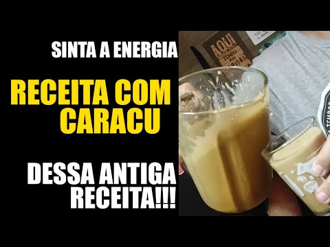 Receita energética com cerveja Caracu!!!