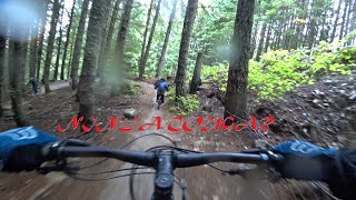 Whistler Mountain Bike Park I Ninja Cougar | Rainy Day | Slippery