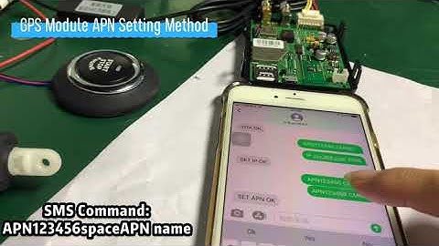 Cardot tell you how to set Gps module APN to access local internet.