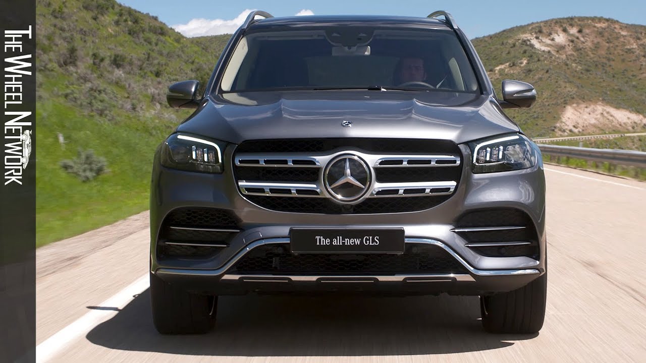 2020 Mercedes Benz Gls 400d 4matic Selenite Grey Driving Interior Exterior