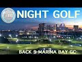 Night golf in Singapore | Course vlog | Marina Bay GC