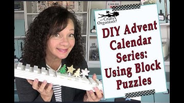 DIY Advent Calendar Series   Using Block Puzzles