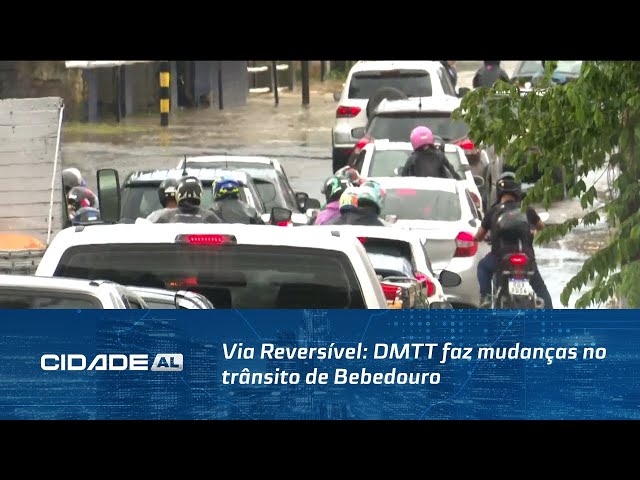 Via Reversível: DMTT faz mudanças no trânsito de Bebedouro