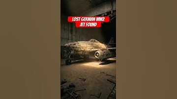 LOST WW2 Jet Found Hidden in Forgotten Hangar After 80 Years #ww2