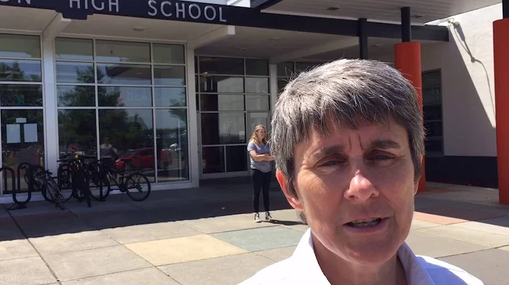 Beaverton High School Principal Anne Erwin describ...