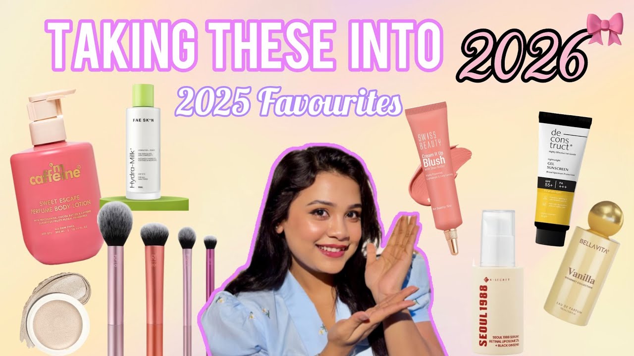 Stepping into 2026 with my favorites from 2025😍