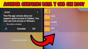 CÓMO ACCEDER a las carpetas DATA y OBB en Android 11,12,13 y 14 SIN ROOT