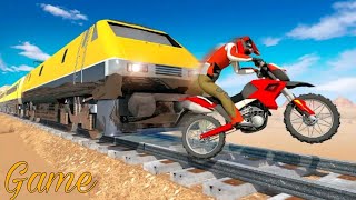 Bike Vs Train - Top Speed Train Race Challenge | gameplay - o game screenshot 3