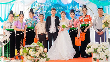 LỄ THÀNH HÔN DÂN TỘC THÁI ĐEN CHÚ RỂ ANH TÂM CÔ DÂU THANH NHÀN BẢN HE CHIỀNG KHOANG QUỲNH NHAI