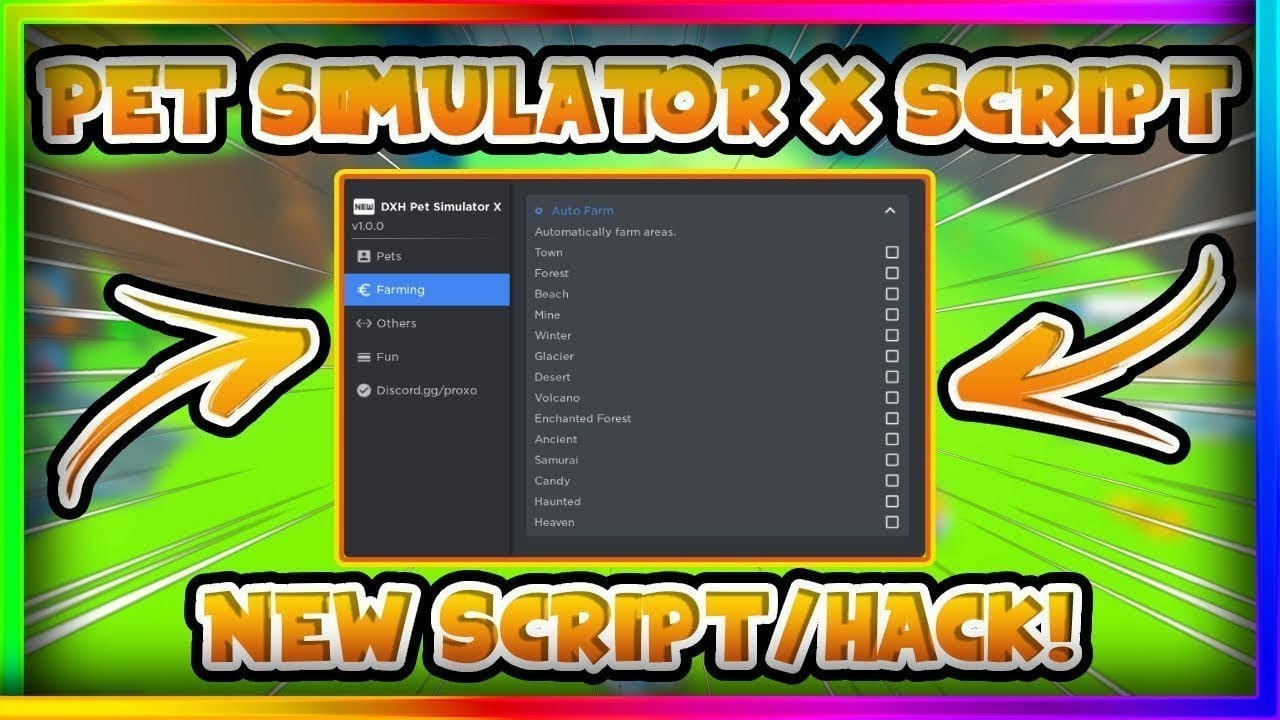 NEW* 🔥 Pet Simulator X Script Dupe Script, Auto Farm, Dupe Pets