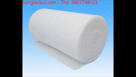 Các loại bông lọc bụi